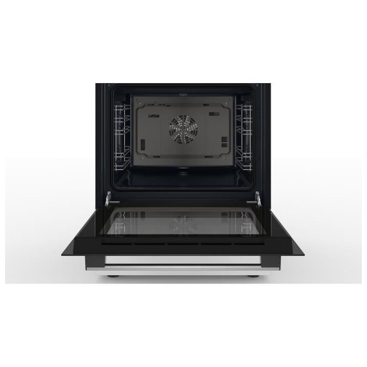Cuisiniere mixte - BOSCH SER4 - HXR39AG20 - 4 foyers - Four 66 L - 4.3