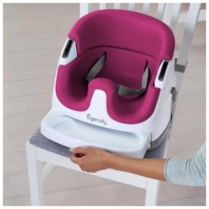 INGENUITY Siege Repas 2-en-1 Baby Base™ - Flambé Rose