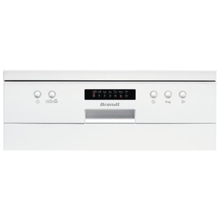 Lave-vaisselle pose libre BRANDT LVC337W - 13 couverts - L60cm - 47dB