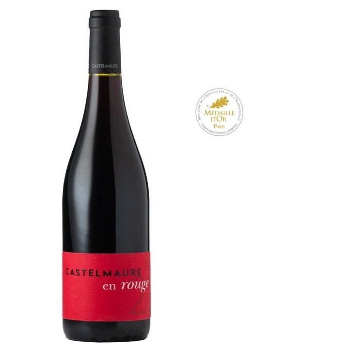 Castelmaure Le Rouge 2022 Corbieres - Vin rouge de Languedoc