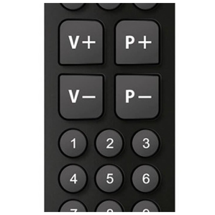 Télécommande Universelle - CGV - FIDELIO Easy 5 - Gros boutons - Mul