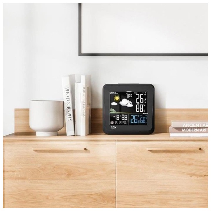 Station météo sans fil - CGV - MY METEO-1NC - Écran couleur - Contr