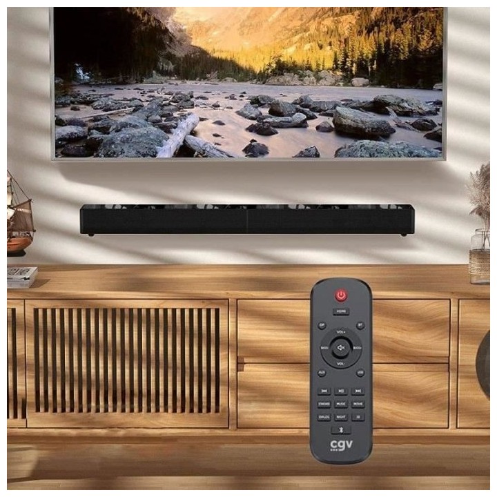 Barre de son - CGV - BDS ALTO - Subwoofers intégrés - 80W - HDMI ARC