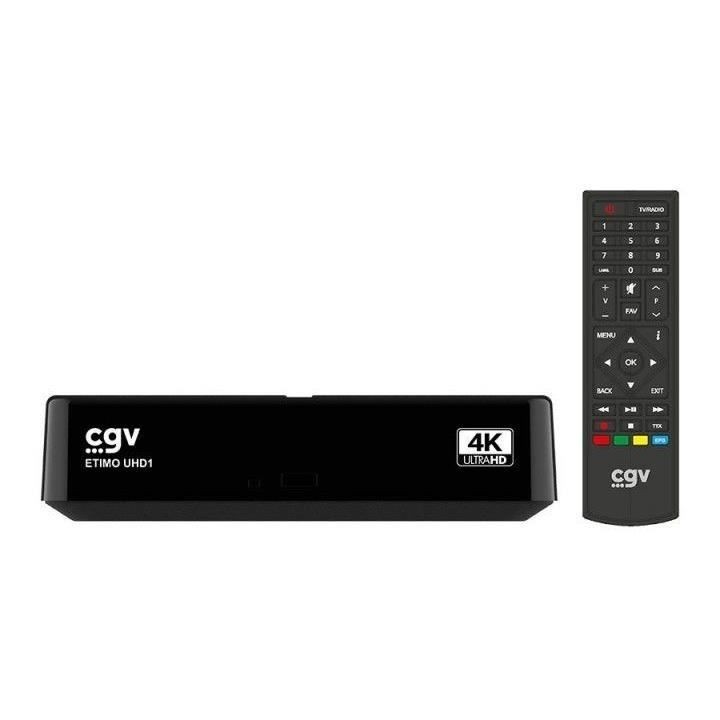 Récepteur-enregistreur TNT - CGV - ETIMO UHD1 - Ultra Haute Définiti