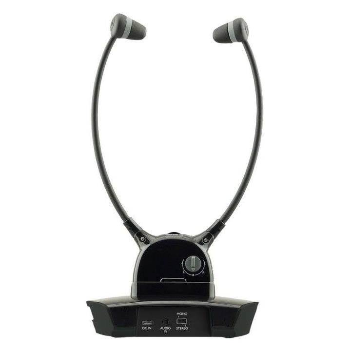 Casque sans fil TV/HIFI - CGV - DOLFIN ONYX - Assistant auditif - Micr