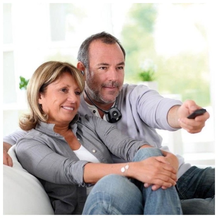 Casque sans fil TV/HIFI - CGV - DOLFIN ONYX - Assistant auditif - Micr