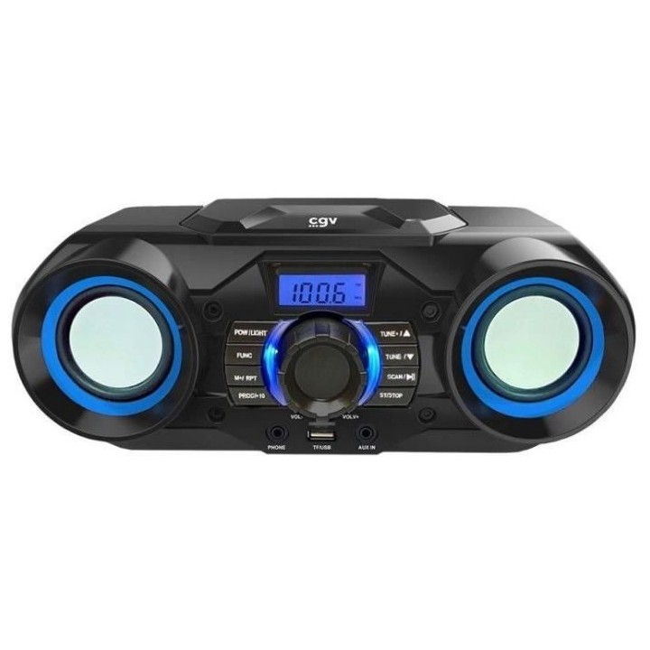 Radio CD portable - CGV - CD SG-1 - CD, CD-R-RW, MP3, SD - USB - Bluet