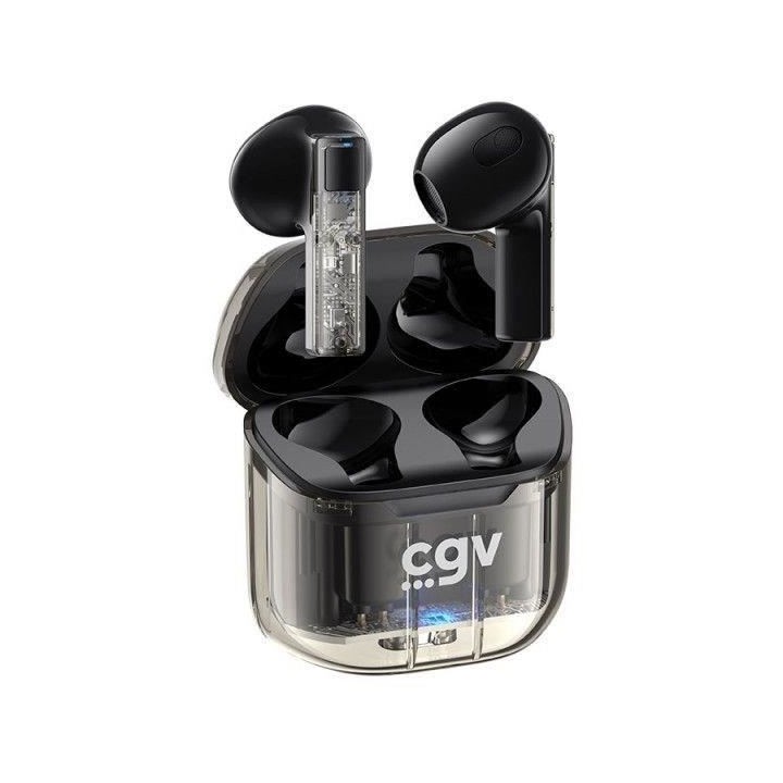 Écouteurs sans fil Bluetooth - CGV - URBAN GHOST (Noir) - Autonomie 3