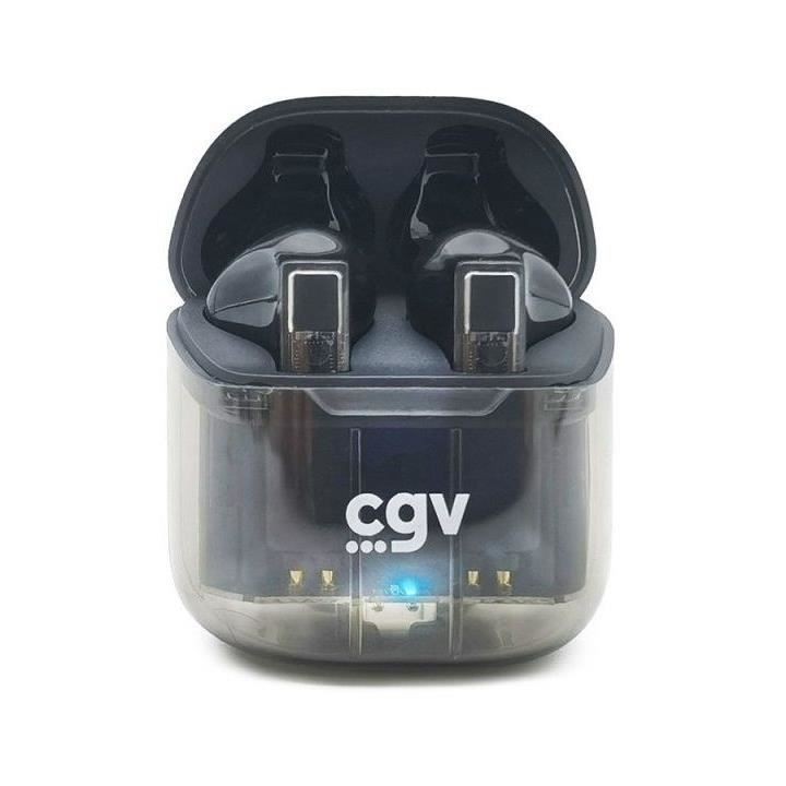 Écouteurs sans fil Bluetooth - CGV - URBAN GHOST (Noir) - Autonomie 3