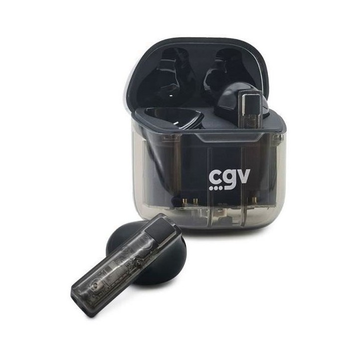 Écouteurs sans fil Bluetooth - CGV - URBAN GHOST (Noir) - Autonomie 3