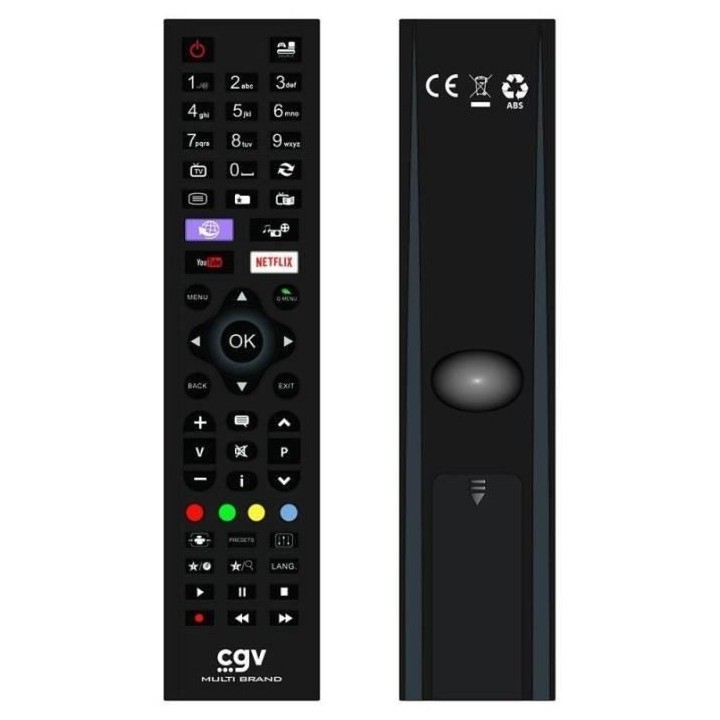 Télécommande Universelle - CGV - FIDELIO MM - Multi-Marques - Sans p
