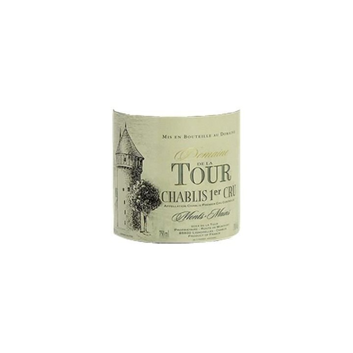 Domaine de la Tour 2023 Chablis 1er Cru Montmains - Vin blanc de Bourg