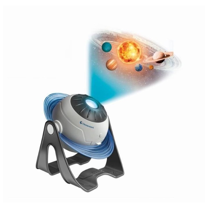 CLEMENTONI - Projecteur Planetes et Constellations - 3 modes de jeux -
