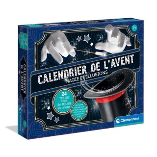 CLEMENTONI - Calendrier de l'avent Magie - 24 Jours : 24 Tours de magi