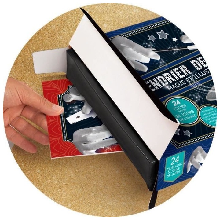 CLEMENTONI - Calendrier de l'avent Magie - 24 Jours : 24 Tours de magi