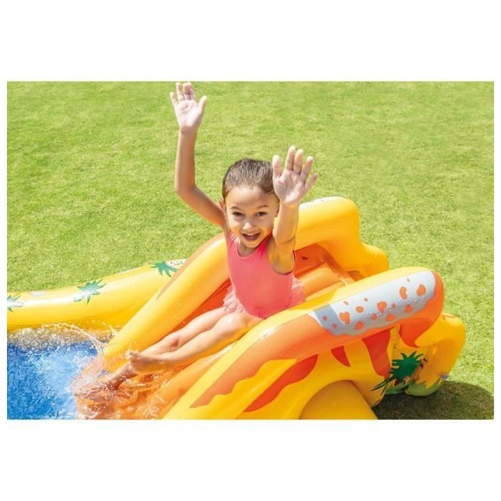 Aire de jeux gonflable - INTEX - Jurrasic - 272 Litres - 2 ans et + -