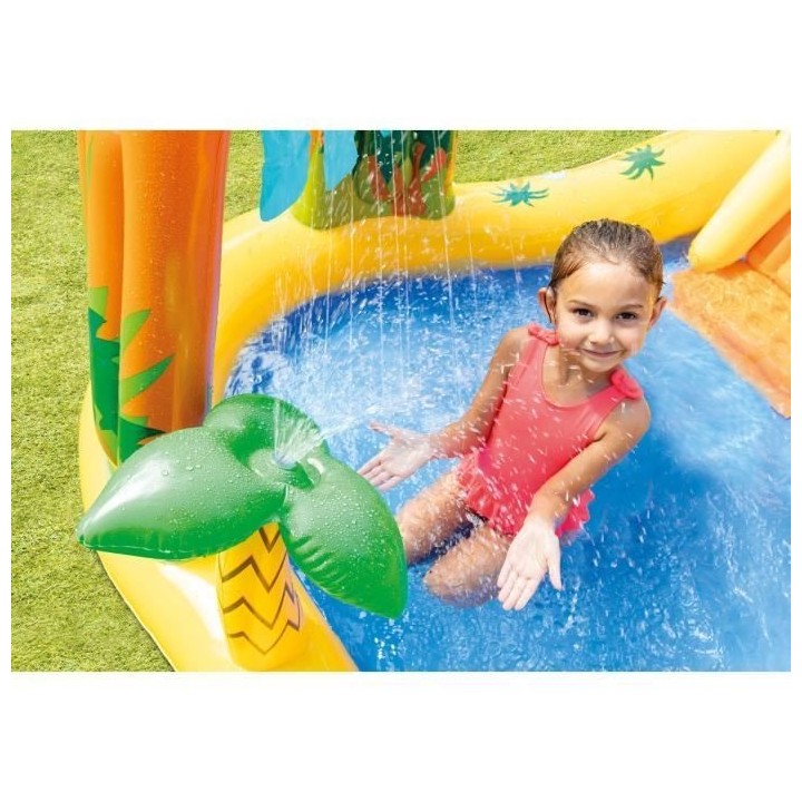 Aire de jeux gonflable - INTEX - Jurrasic - 272 Litres - 2 ans et + -