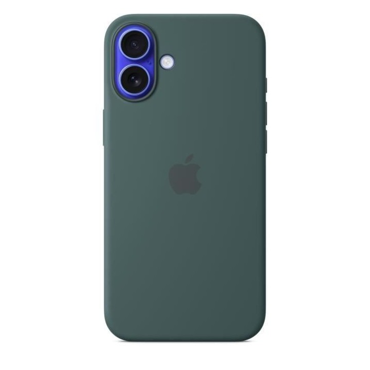 APPLE iPhone 16 Plus - Coque en silicone avec MagSafe - Lake Green