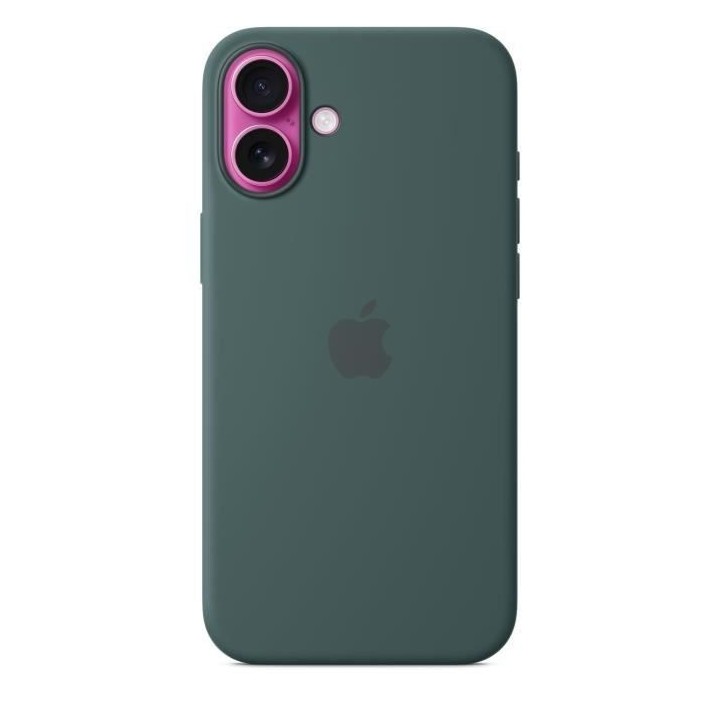 APPLE iPhone 16 Plus - Coque en silicone avec MagSafe - Lake Green