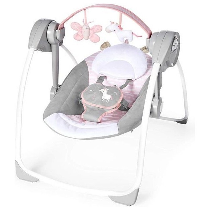 INGENUITY Balancelle bébé électrique Compacte – Flora