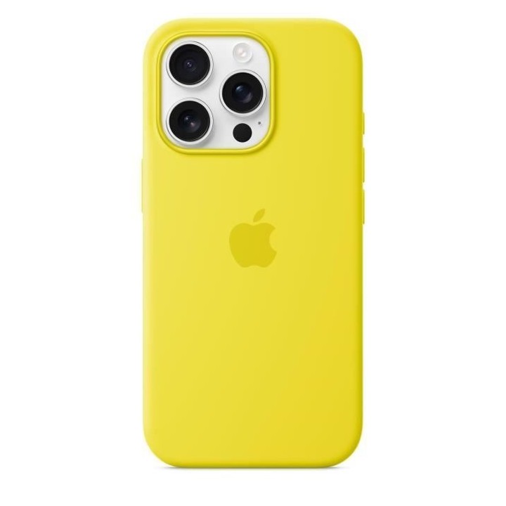 APPLE iPhone 16 Pro - Coque en silicone avec MagSafe - Star Fruit