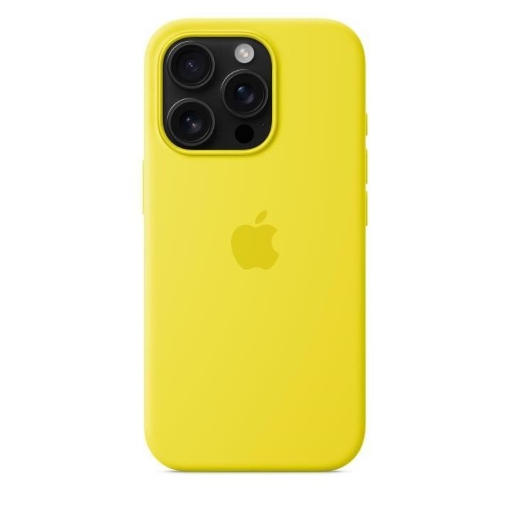 APPLE iPhone 16 Pro - Coque en silicone avec MagSafe - Star Fruit