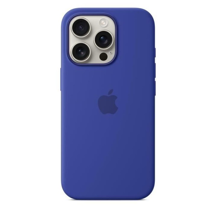 APPLE iPhone 16 Pro - Coque en silicone avec MagSafe - Ultramarine