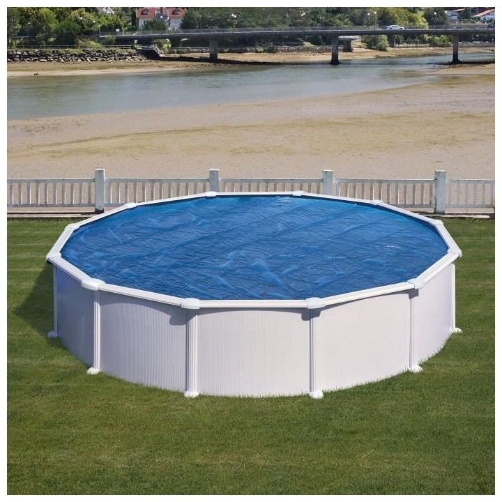 GRE - Bâche a bulle ronde pour piscine acier Ø 350 cm - Épaisseur 0