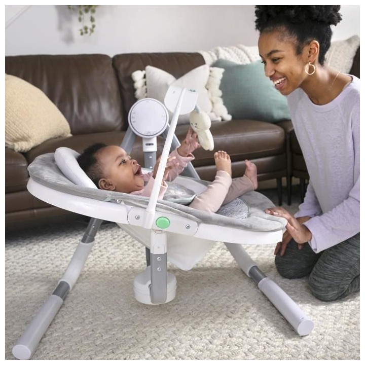 INGENUITY Balancelle musicale pliable - Double Direction - Modele Spru