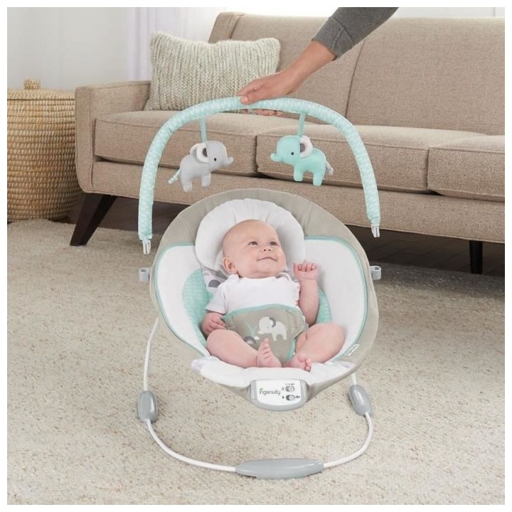 INGENUITY Transat bébé Whitaker™ - Mélodies/Vibrations Apaisantes