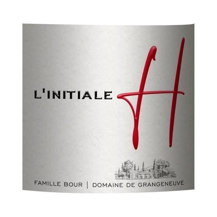 Domaine de Grangeneuve L'Initiale H 2019 Grignan-les-adhémar - Vin ro