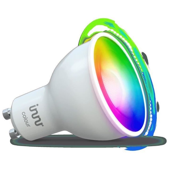 INNR Ampoule connectée GU10 - ZigBee 3.0 Multicolor + Blanc réglable