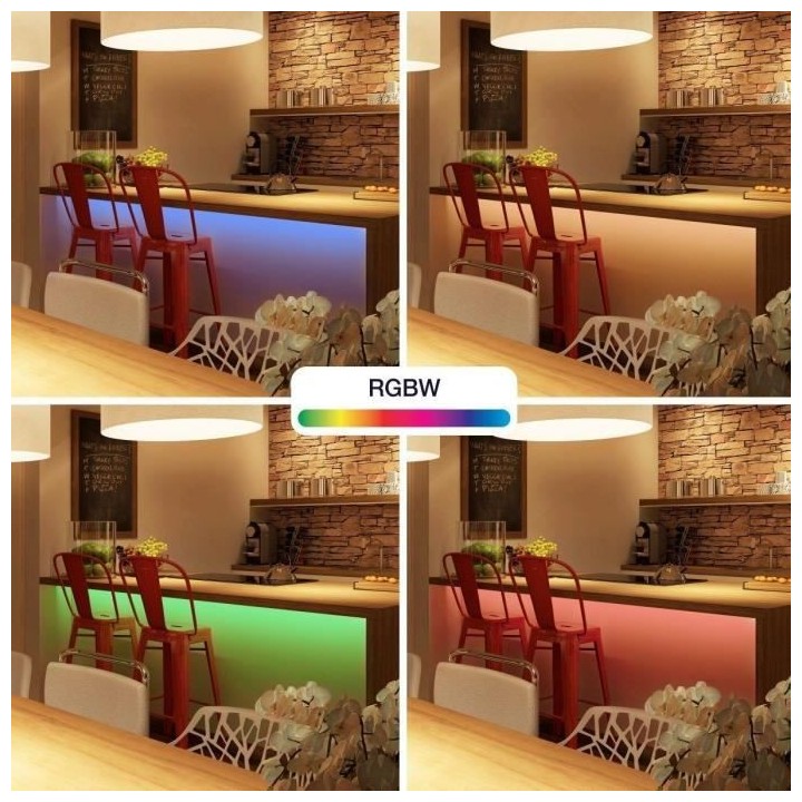 INNR Ruban Flexible Indoor Couleur - 2m Couleur et Blanc variable - 20