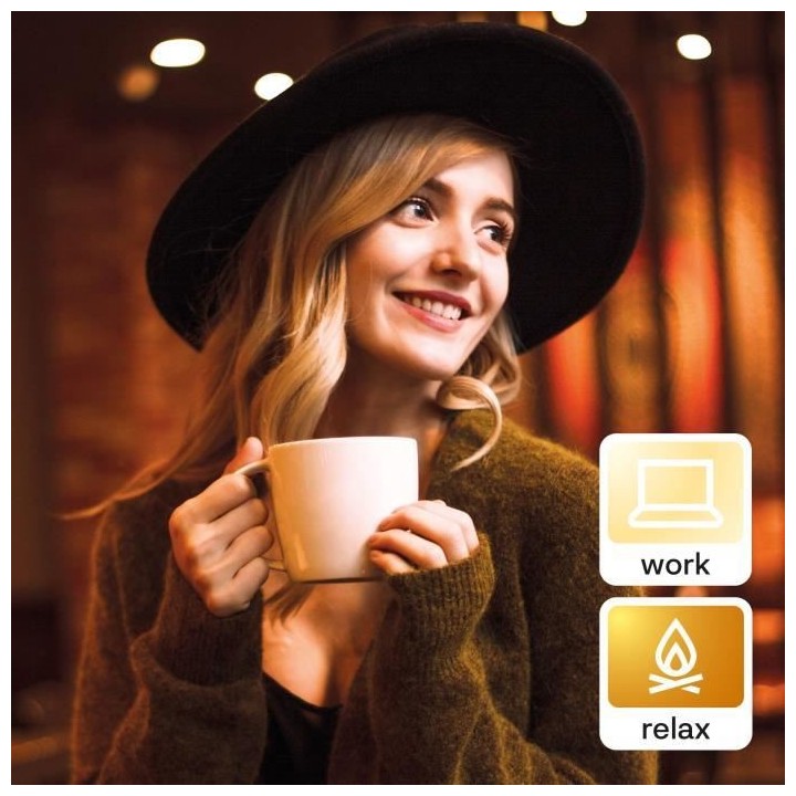 INNR Ampoule connectée E27 -Wifi Direct - Pack de 2 ampoules Blanc Ch