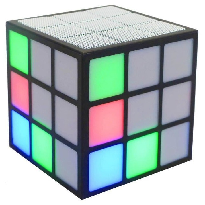 INOVALLEY HP CUBE Enceinte Lumineuse Bluetooth