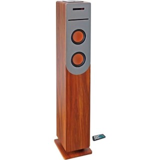 INOVALLEY HP34-CD-WOOD Tour de son Lecteur CD - Bluetooth - 100 W - US