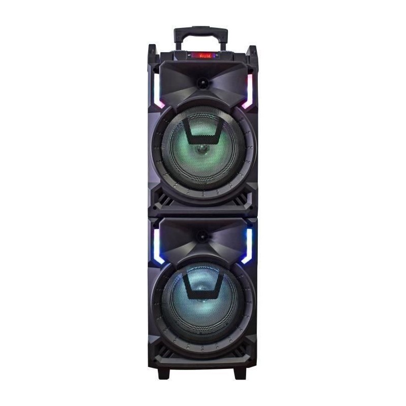 INOVALLEY MS01XXL Enceinte Nomade Karaoke Trolley - bluetooth - 800W