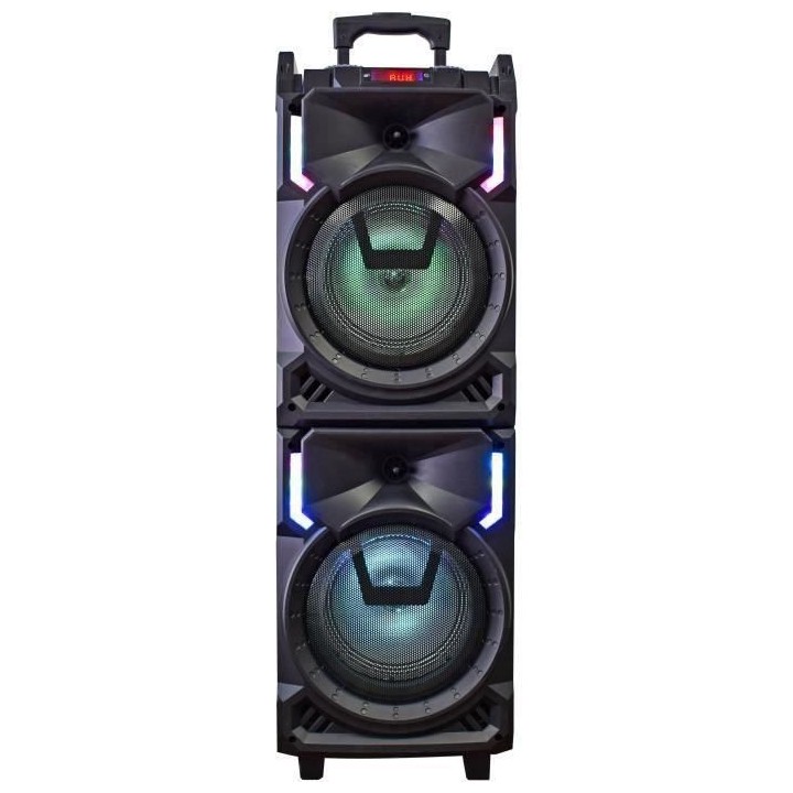 INOVALLEY MS01XXL Enceinte Nomade Karaoke Trolley - bluetooth - 800W