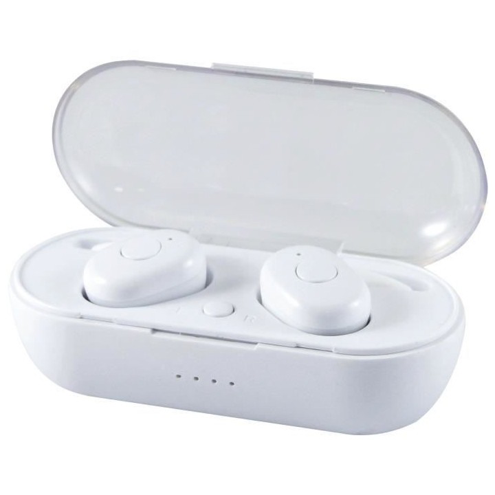 INOVALLEY CO4BTH W Ecouteurs stéréo bluetooth - Blanc