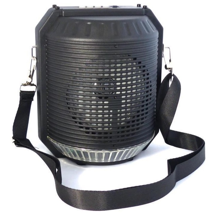 INOVALLEY HP74BTH - Enceinte lumineuse karaoké Bluetooth 20W - Lumier