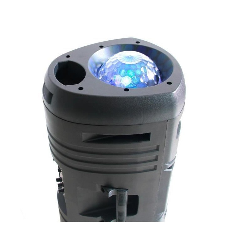 INOVALLEY KA112BOWL - Enceinte lumineuse Bluetooth 400W - Fonction Kar