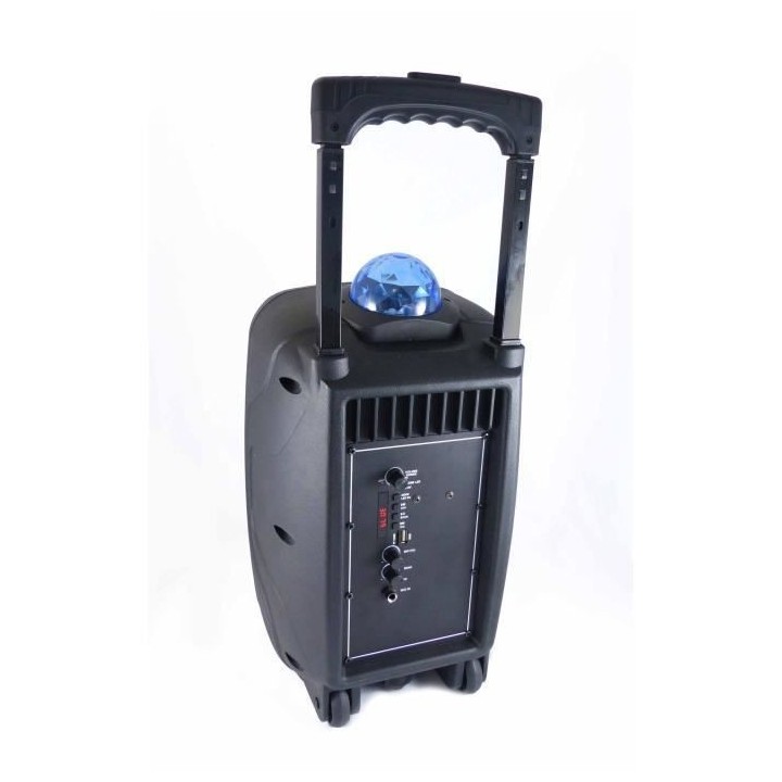 INOVALLEY KA116BOWL - Enceinte lumineuse Bluetooth 450W - Fonction Kar