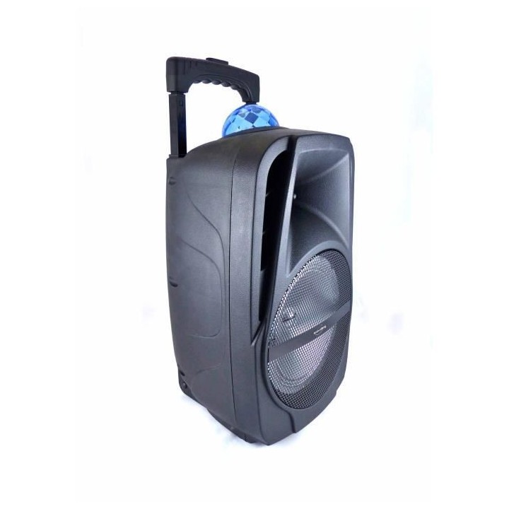 INOVALLEY KA116BOWL - Enceinte lumineuse Bluetooth 450W - Fonction Kar