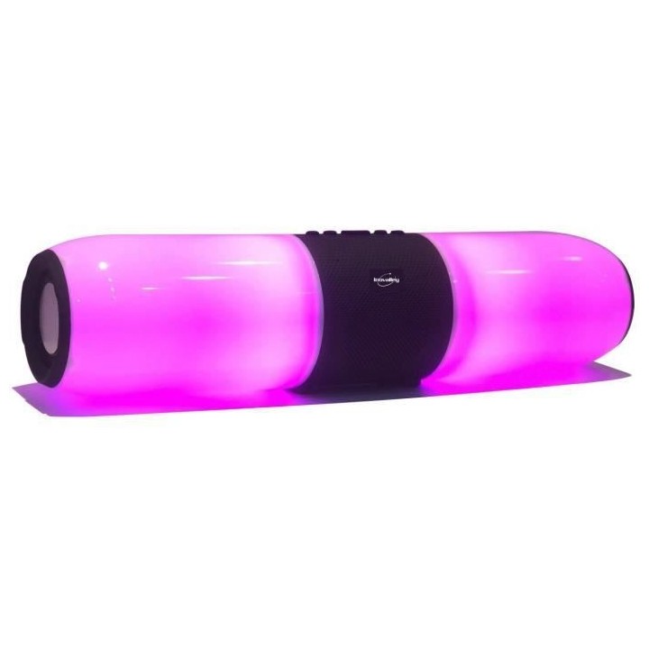 INOVALLEY BS30 - Barre de son lumineuse Bluetooth 5.0 - 60W - Portée