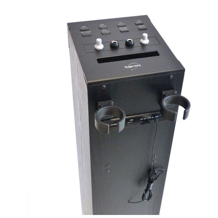 Inovalley HP49CD - Tour de son Bluetooth - Lecteur CD et fonction Kara