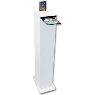 INOVALLEY HP32-CD-W Tour de son Bluetooth - Lecteur CD - Blanc