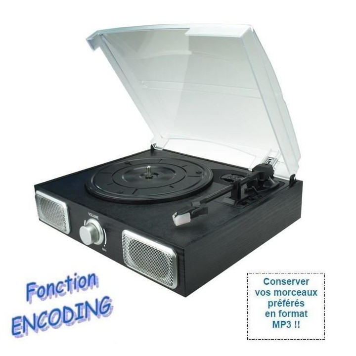 INOVALLEY TD11 Platine vinyle disque numérique USB