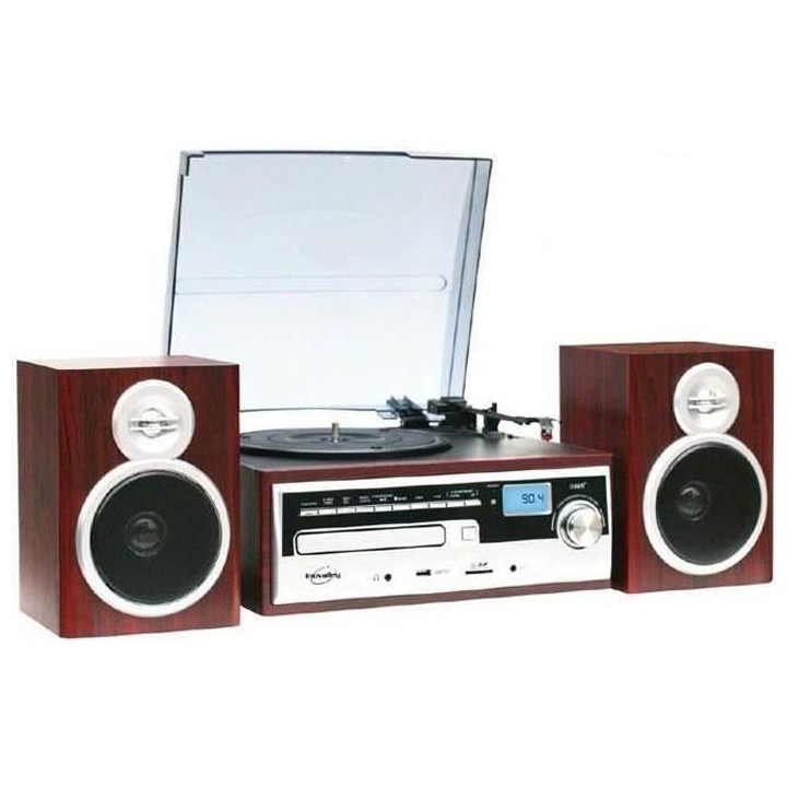 INOVALLEY CH14E Chaîne HiFi vintage avec encodage