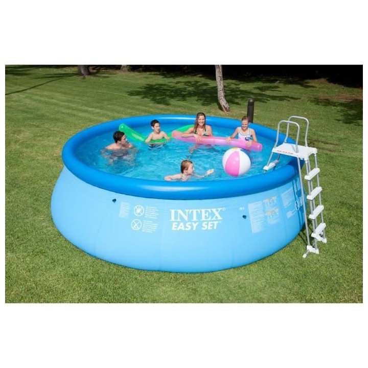 Kit Piscine hors sol autoportante INTEX Easy Set - 457,2 x 121,92 cm -
