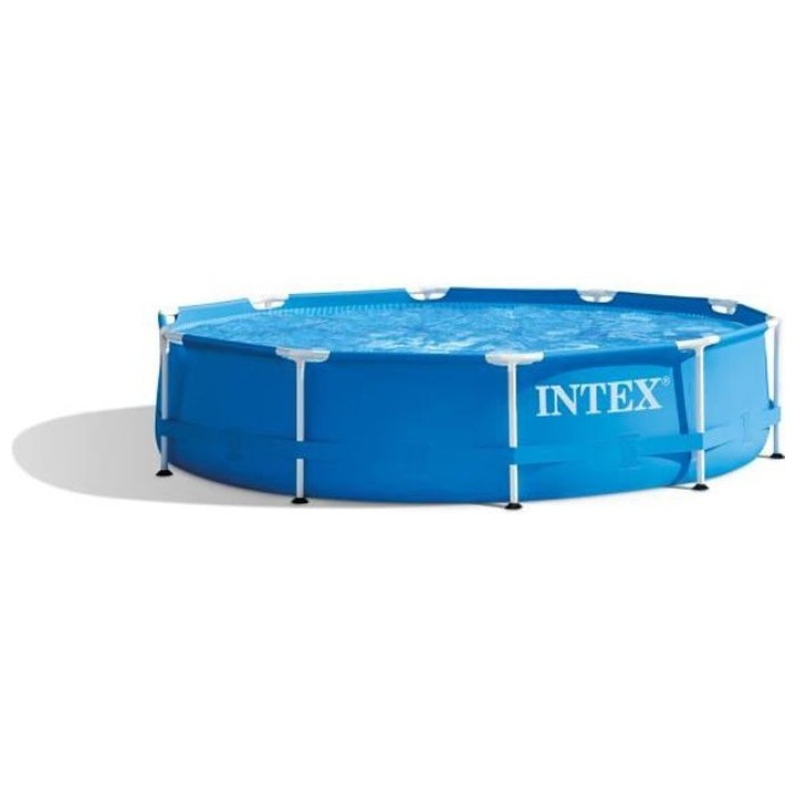 Kit Piscine hors sol tubulaire INTEX - Frame - 304,8 x 76,2 cm - Ronde